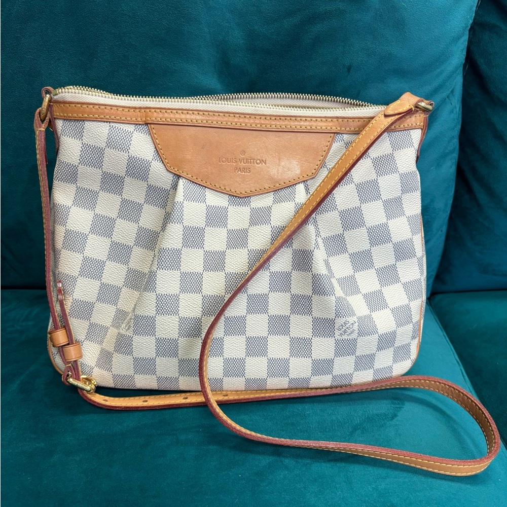 Louis Vuitton Siracusa Damier Azur PM